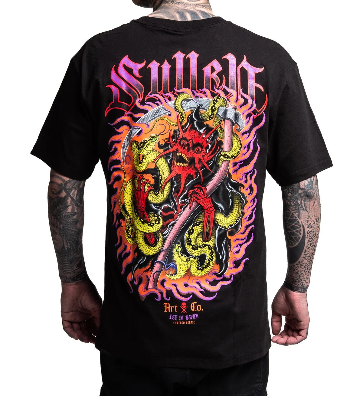 SULLEN CLOTHING RED REAPER STANDARD T-SHIRT