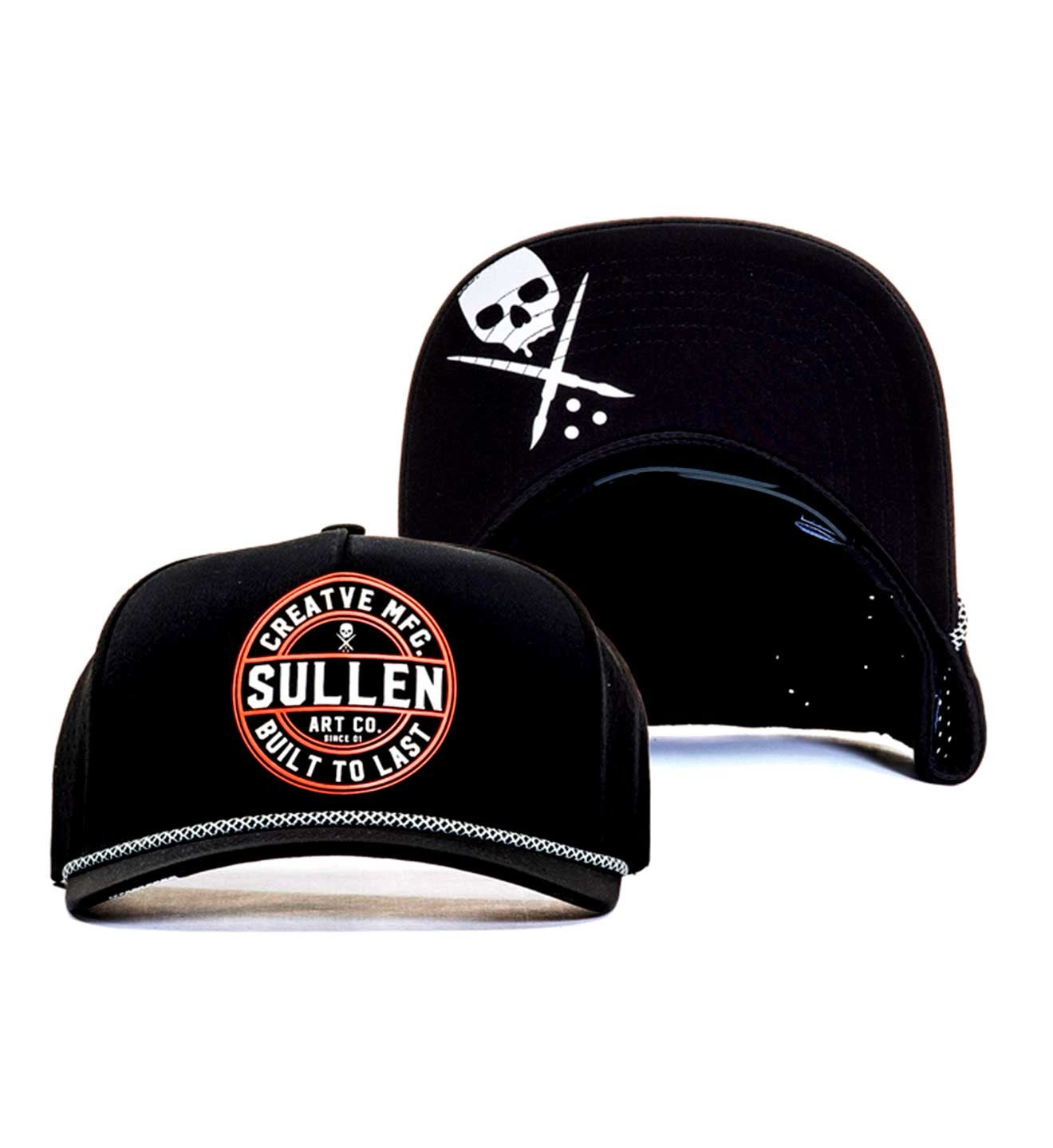 SULLEN CLOTHING CORPO BLACK SNAPBACK CAP HAT