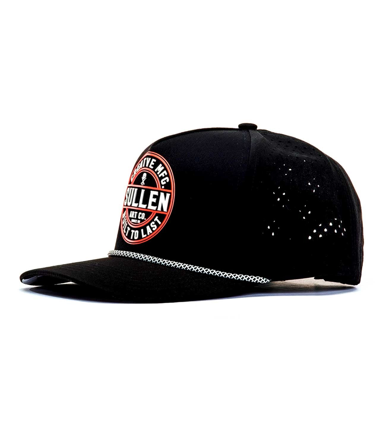 SULLEN CLOTHING CORPO BLACK SNAPBACK CAP HAT