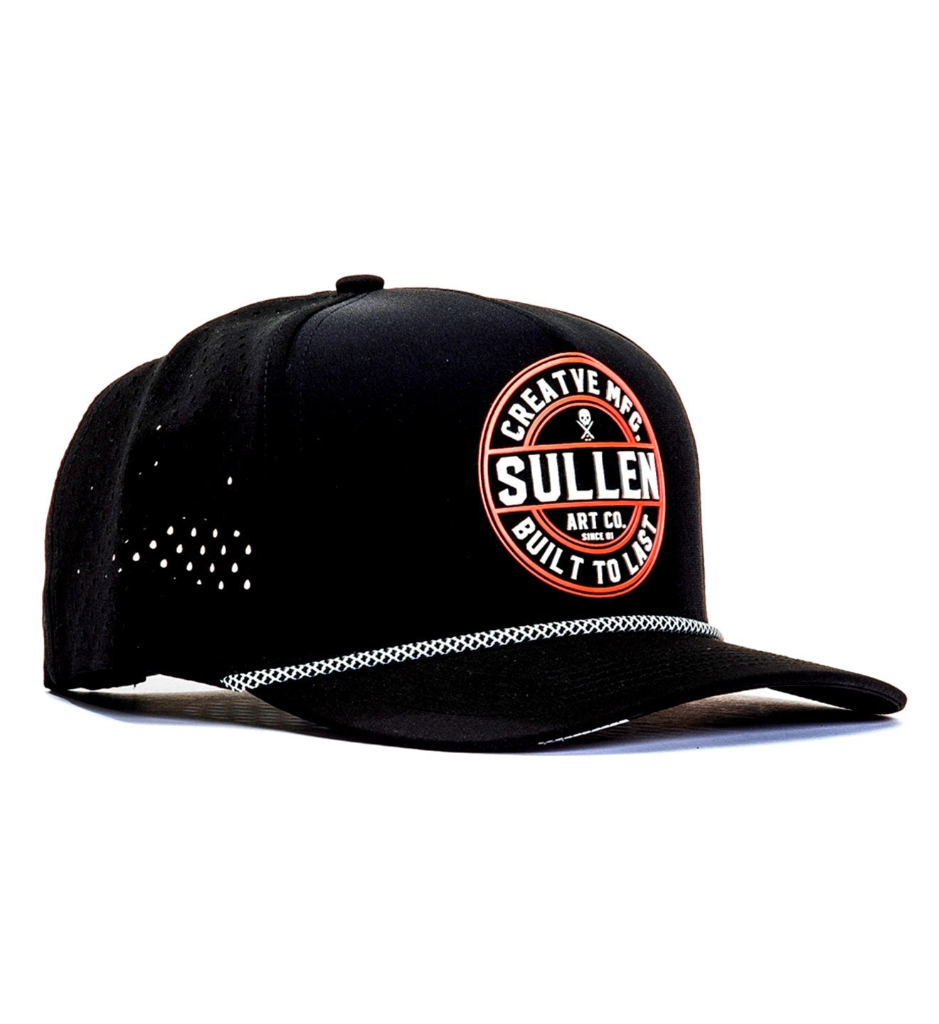 SULLEN CLOTHING CORPO BLACK SNAPBACK CAP HAT