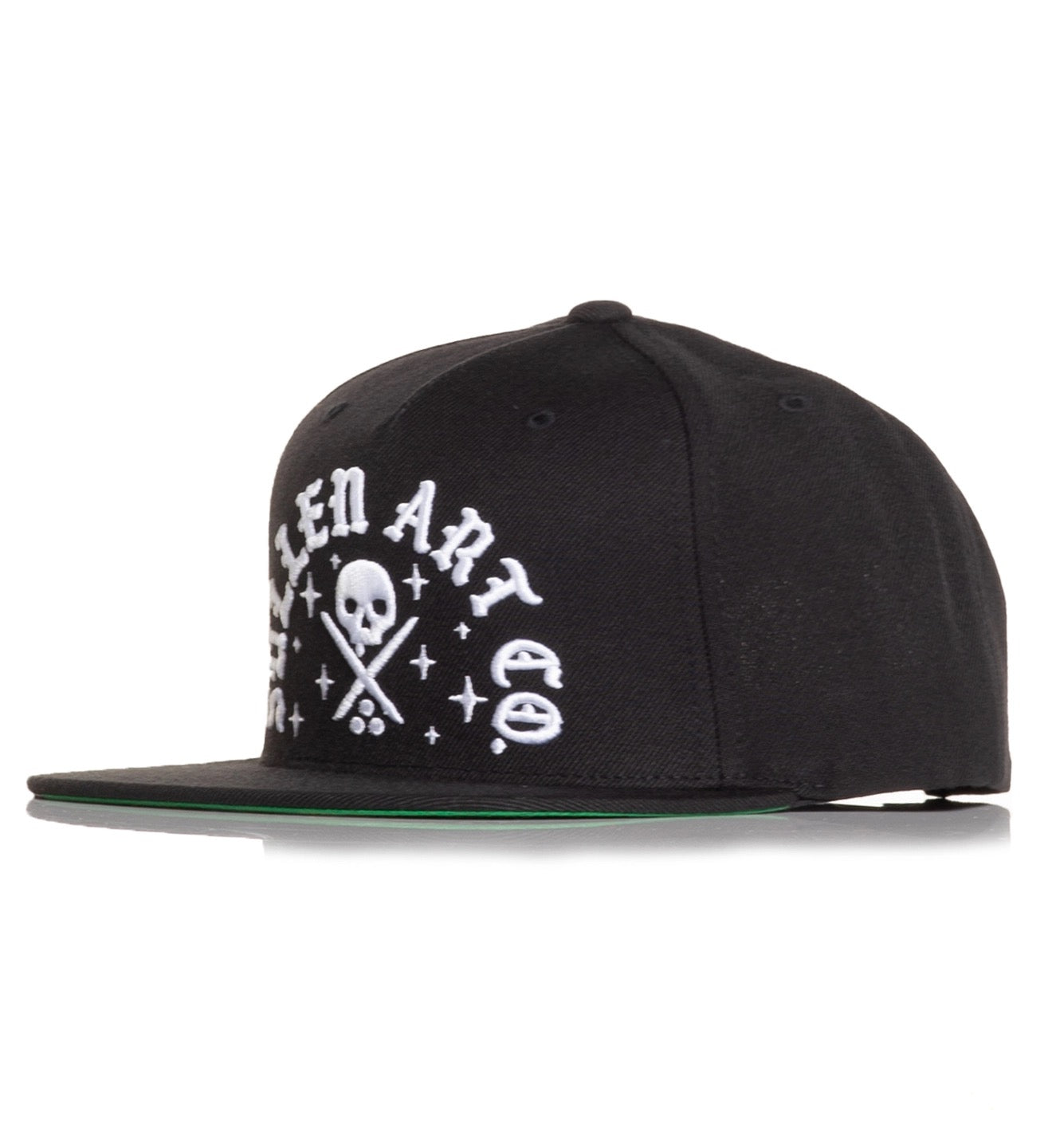 SULLEN CLOTHING ROCKER BLACK SNAPBACK CAP HAT