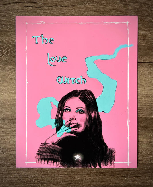 The Love Witch-Fine Art Print 8x10 - ANDY SCIAZKO ART