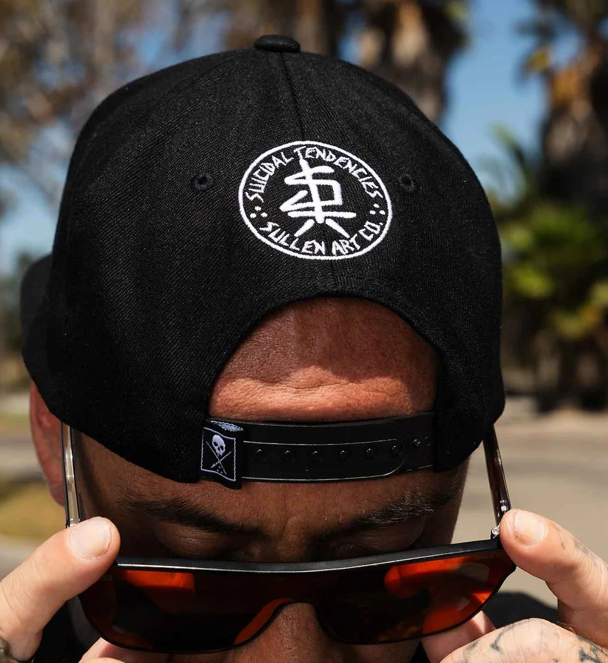 SULLEN CLOTHING X SUICIDAL TENDENCIES ST BLASTOVER SNAPBACK BLACK