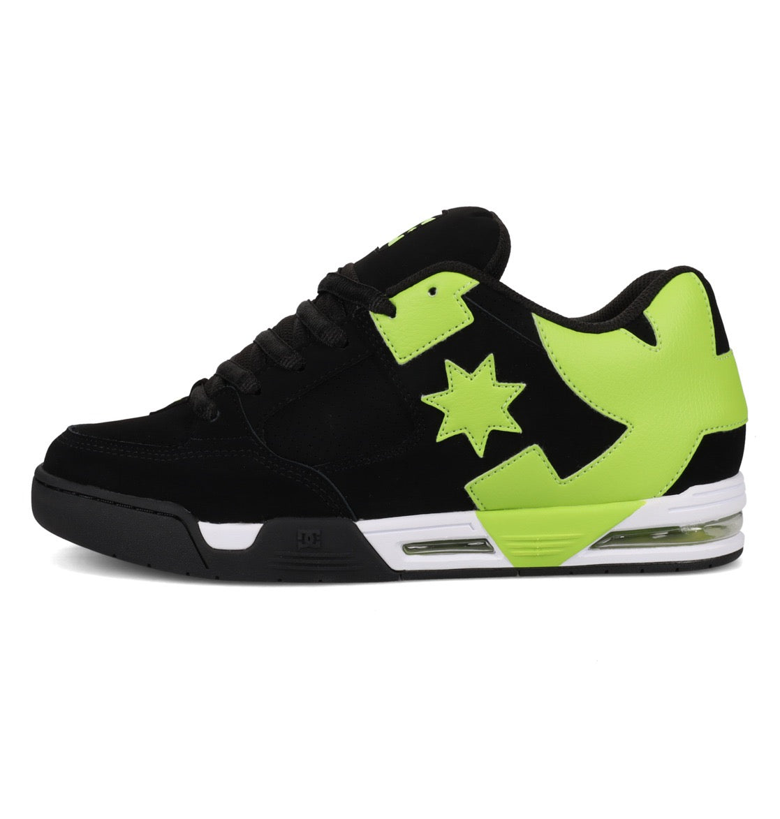 DC SHOES COMMAND BLACK LIME TRAINERS