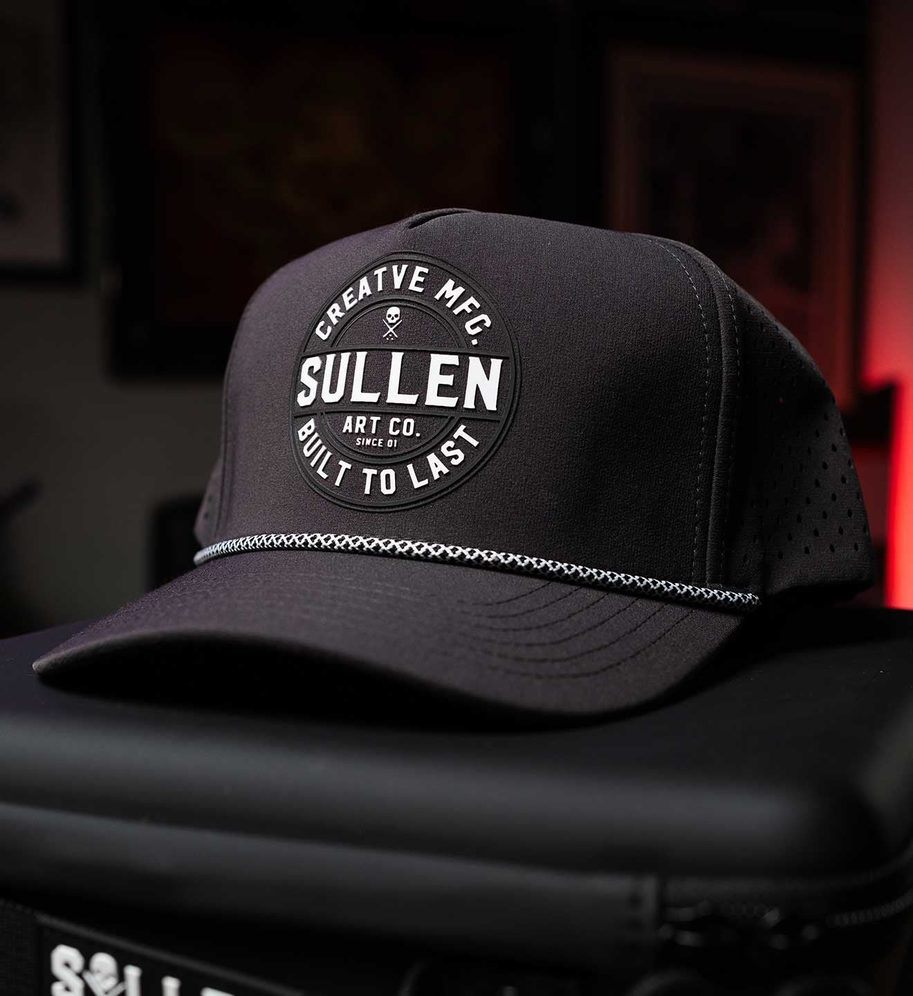 SULLEN CLOTHING CORPO GREY SNAPBACK CAP HAT
