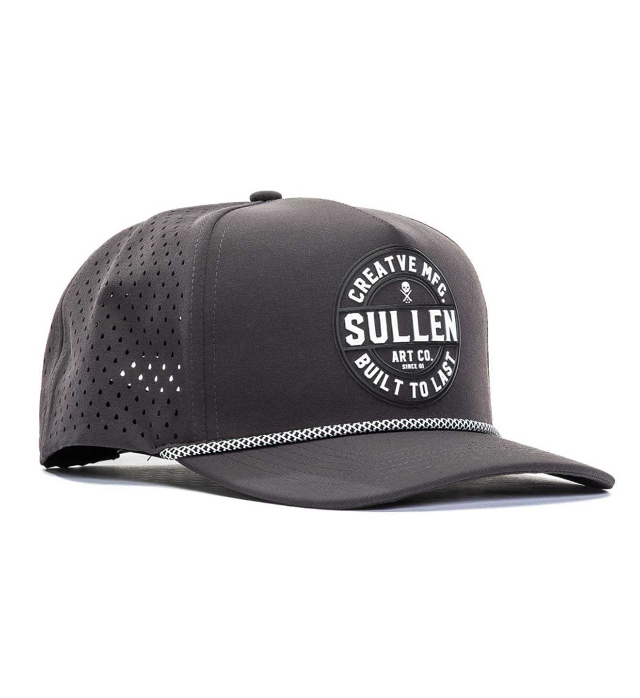 SULLEN CLOTHING CORPO GREY SNAPBACK CAP HAT