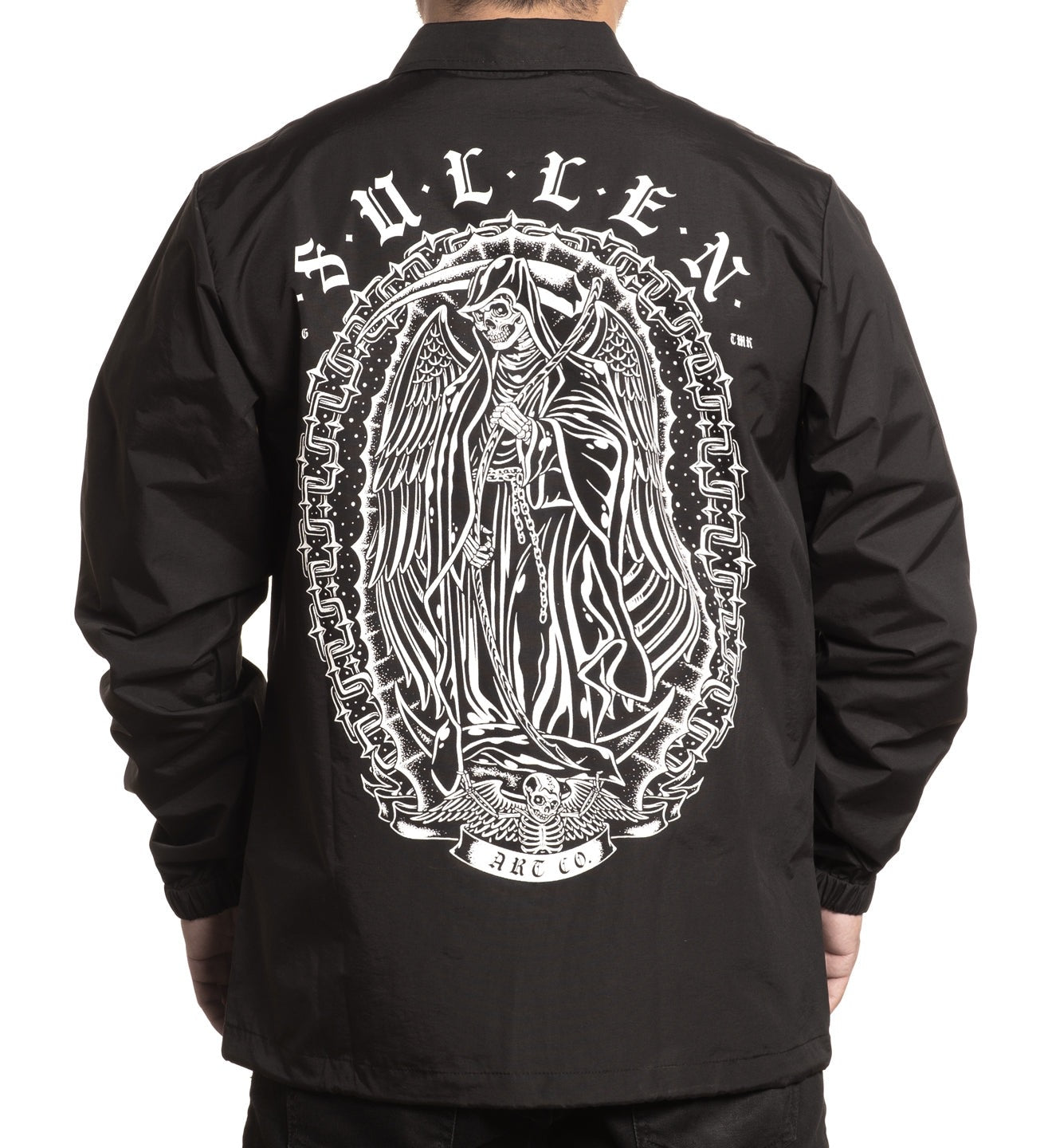 SULLEN CLOTHING ANGEL OF DEATH COACHES JACKET