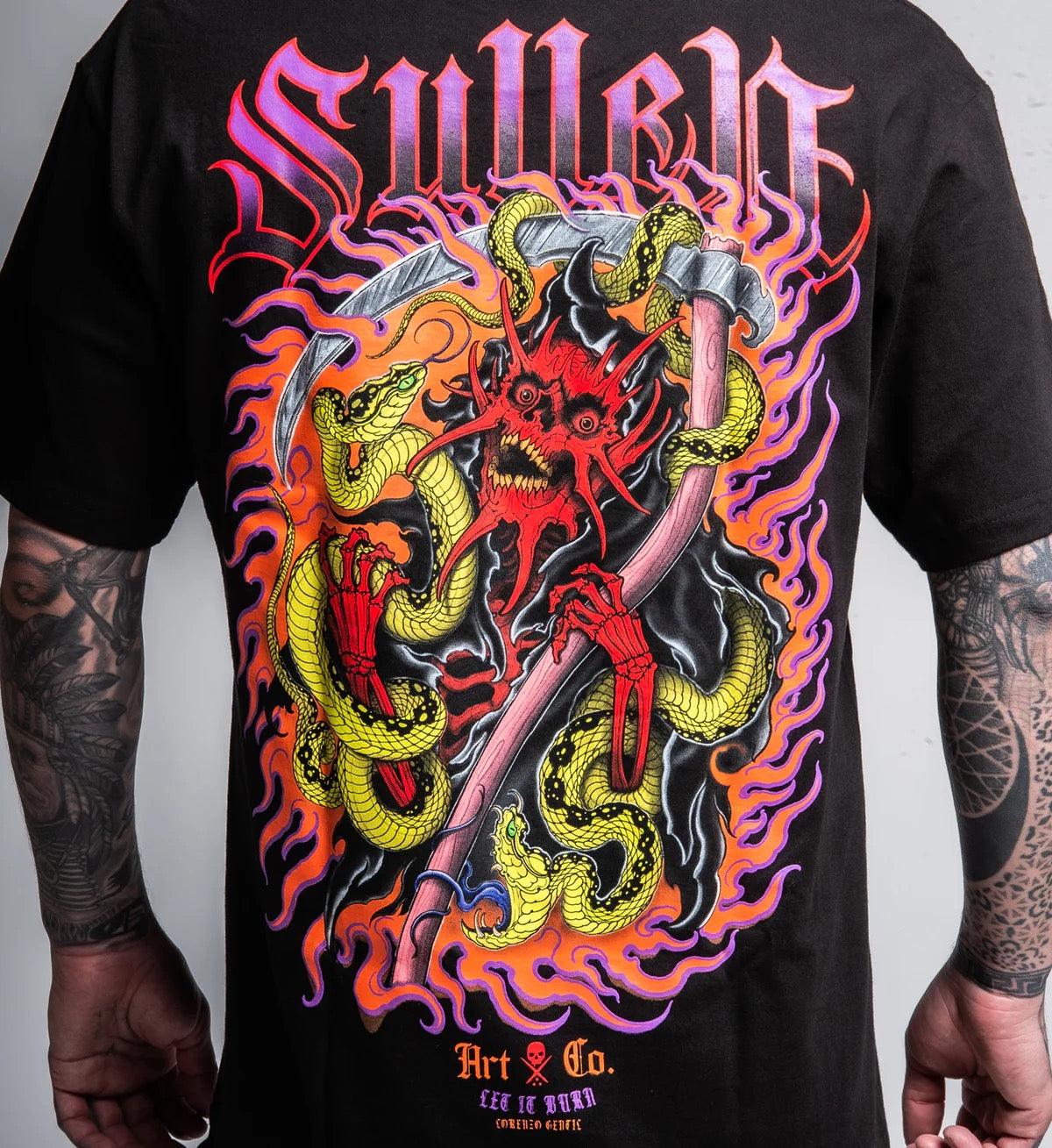 SULLEN CLOTHING RED REAPER STANDARD T-SHIRT