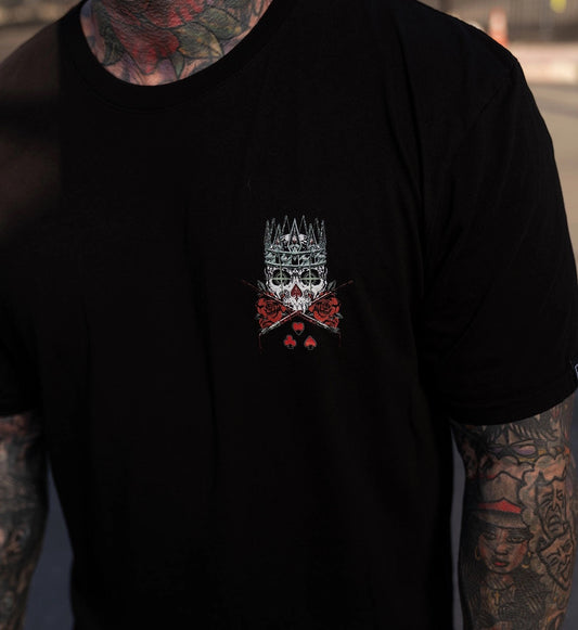 SULLEN CLOTHING SPADES AND HEARTS PREMIUM T-SHIRT