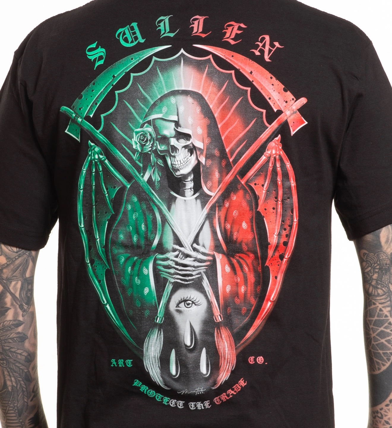 SULLEN CLOTHING DE LA MUERTE MEX STANDARD T-SHIRT