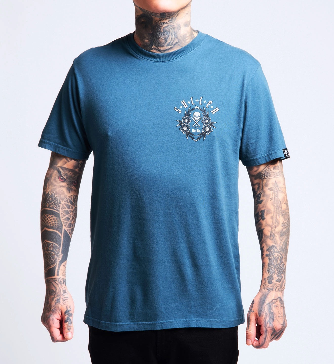 SULLEN CLOTHING SEA SPOILS ORION BLUE PREMIUM T-SHIRT