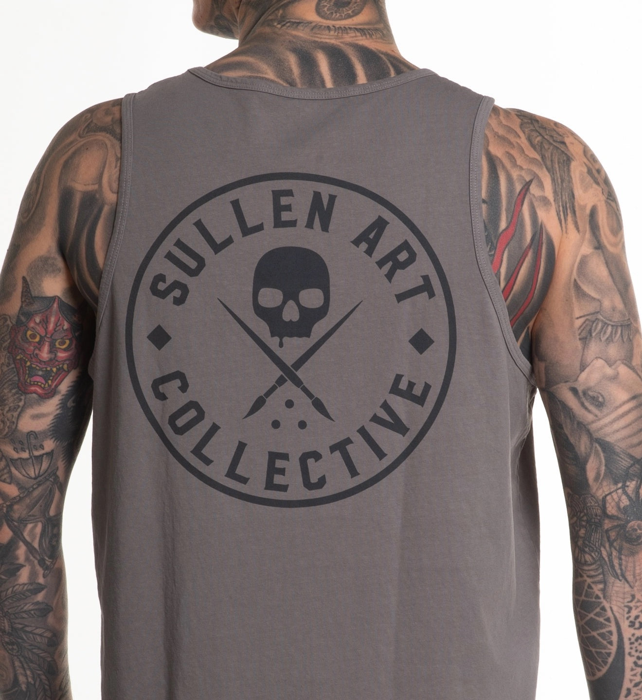 SULLEN CLOTHING EVER TANK CITY SKYLINE GREY