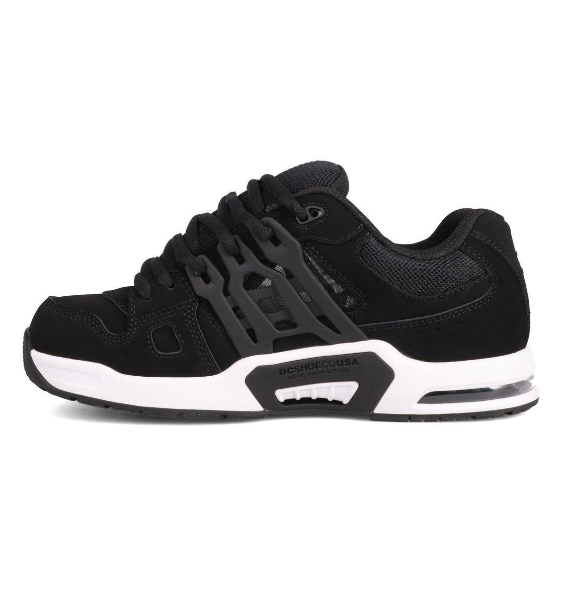 DC SHOES AT-2 BLACK WHITE TRAINERS