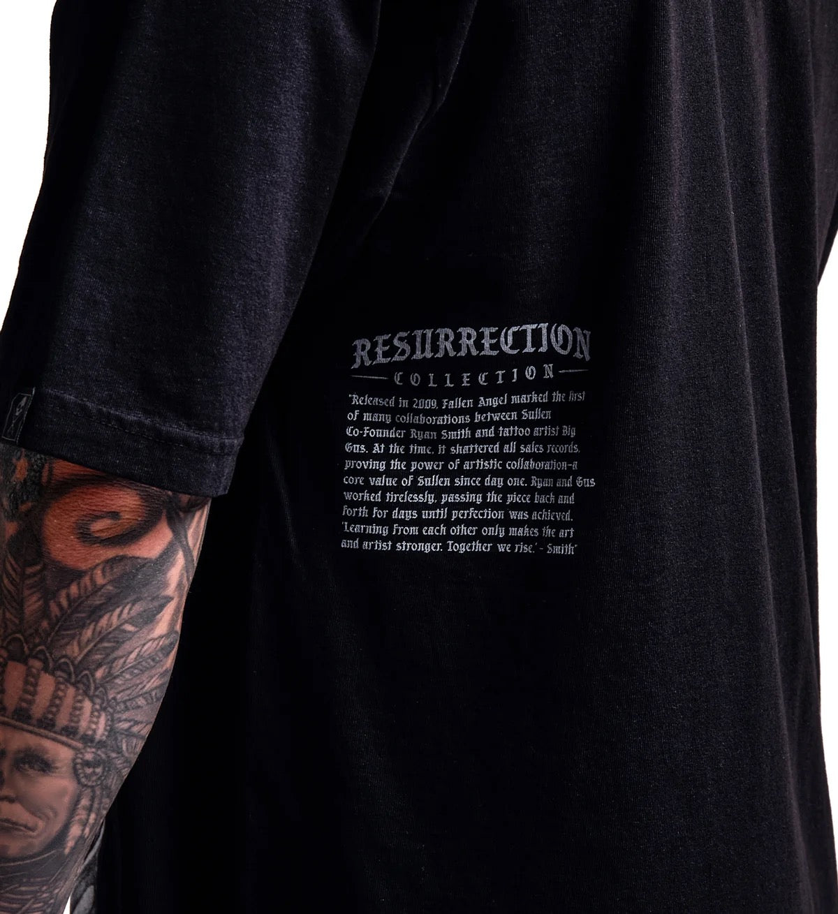 SULLEN CLOTHING FALLEN ANGEL "1 TON" OVERSIZED HEAVYWEIGHT PREMIUM T-SHIRT