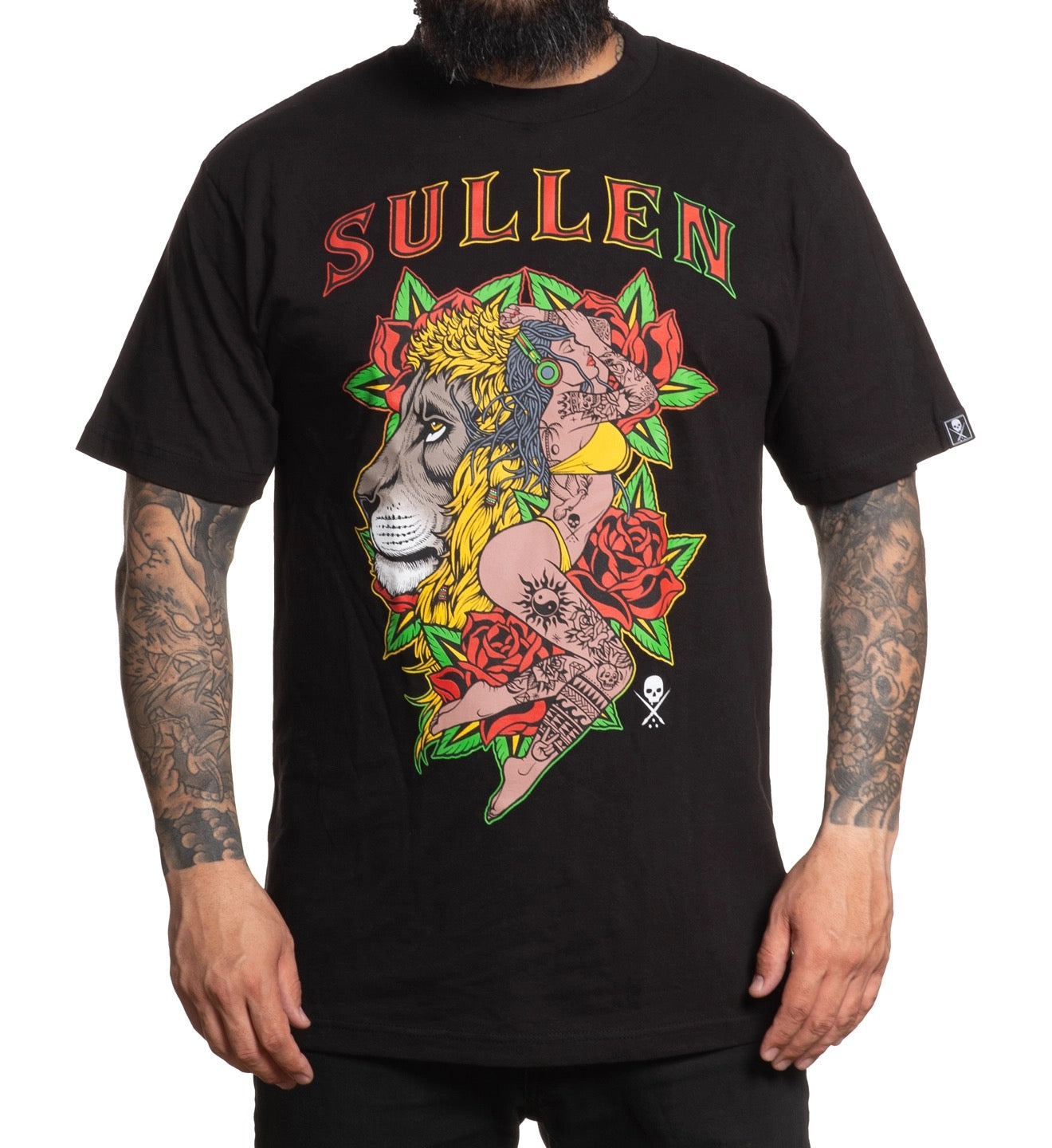 SULLEN CLOTHING RASTA GIRL STANDARD T-SHIRT