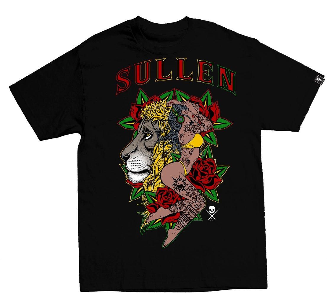 SULLEN CLOTHING RASTA GIRL STANDARD T-SHIRT