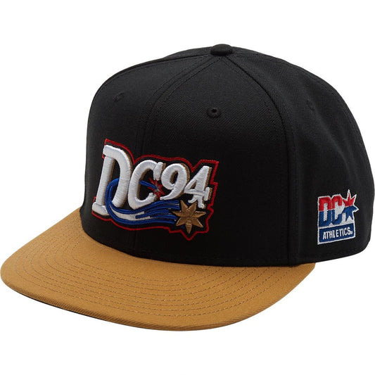 DC SHOES STARS 94 EMPIRE BLACK & BROWN SNAPBACK CAP HAT