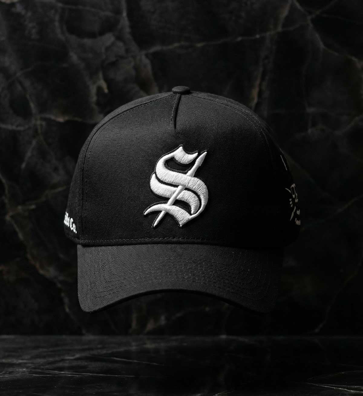 SULLEN CLOTHING AMADOR BLACK SNAPBACK CAP