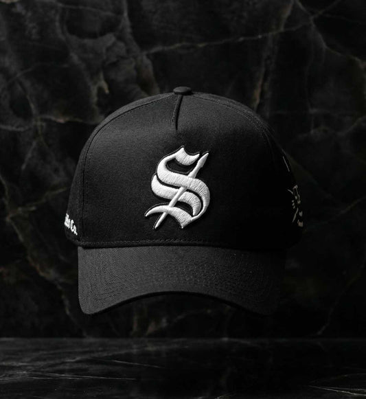 SULLEN CLOTHING AMADOR BLACK SNAPBACK CAP