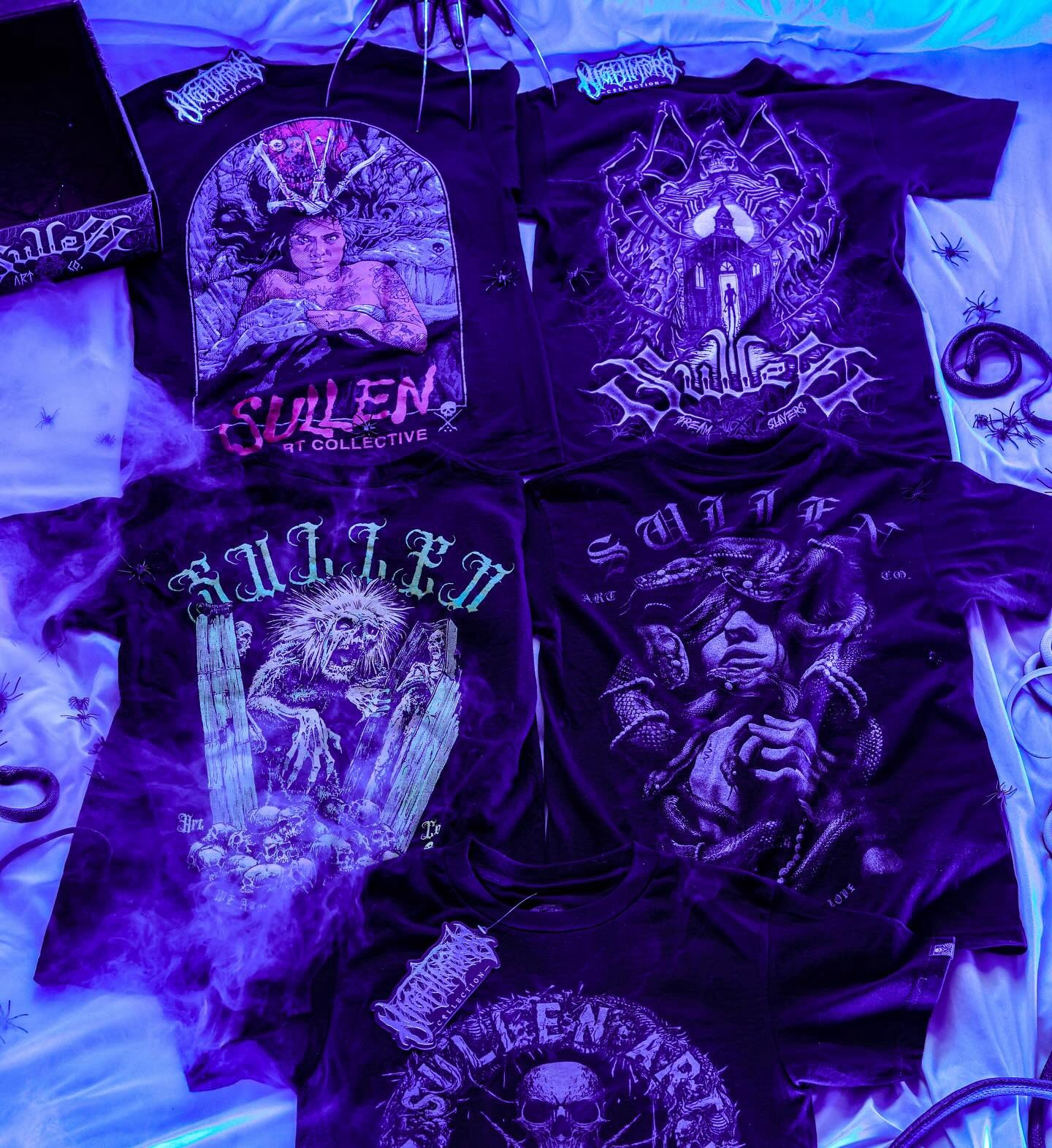 SULLEN CLOTHING NIGHTMARE COLLECTION 2025 PREMIUM T-SHIRT BOX SET