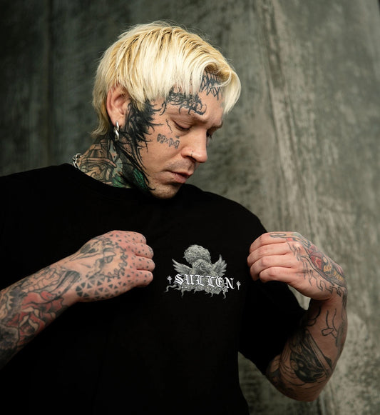 SULLEN CLOTHING VIRTUE JET BLACK PREMIUM T-SHIRT
