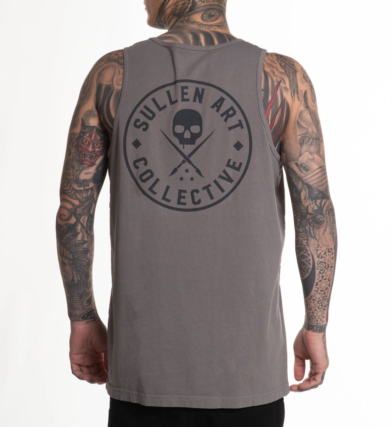 SULLEN CLOTHING EVER TANK CITY SKYLINE GREY
