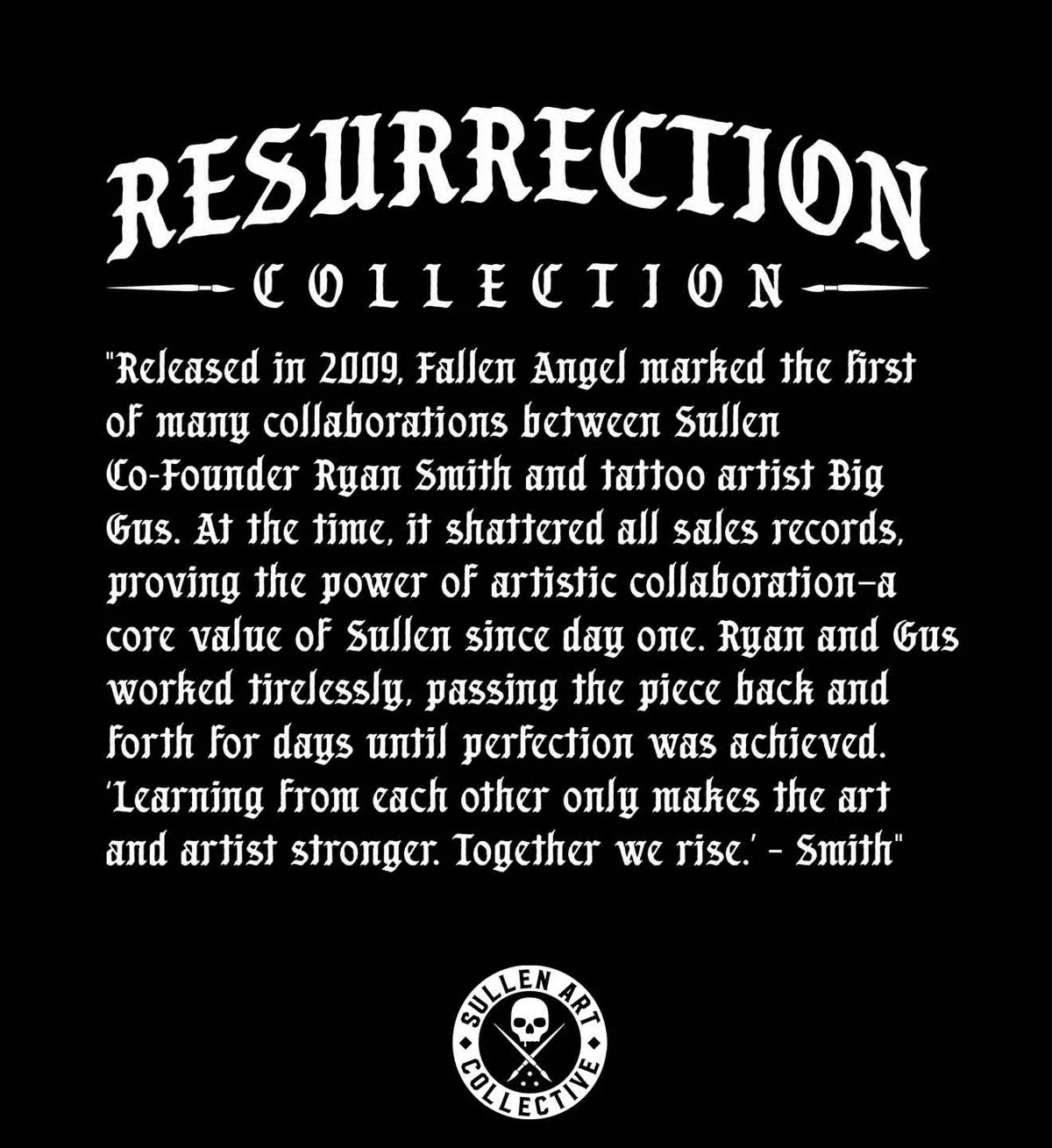 SULLEN CLOTHING FALLEN ANGEL "1 TON" OVERSIZED HEAVYWEIGHT PREMIUM T-SHIRT
