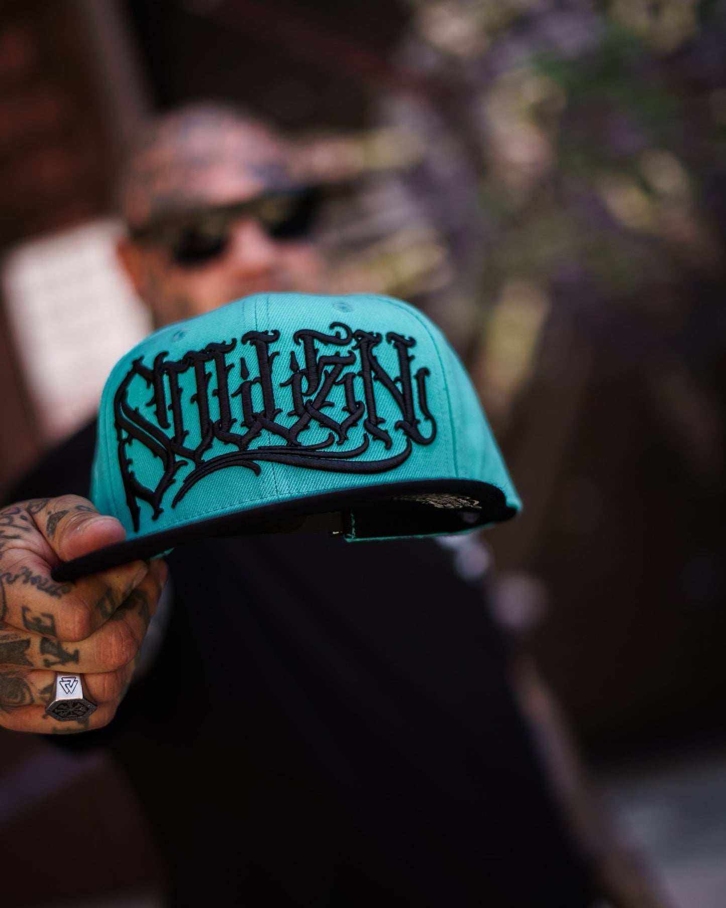 SULLEN CLOTHING LETTERHEADS #20 SKOOB @SKOOBYDOOTATTOOS SNAPBACK CAP HAT