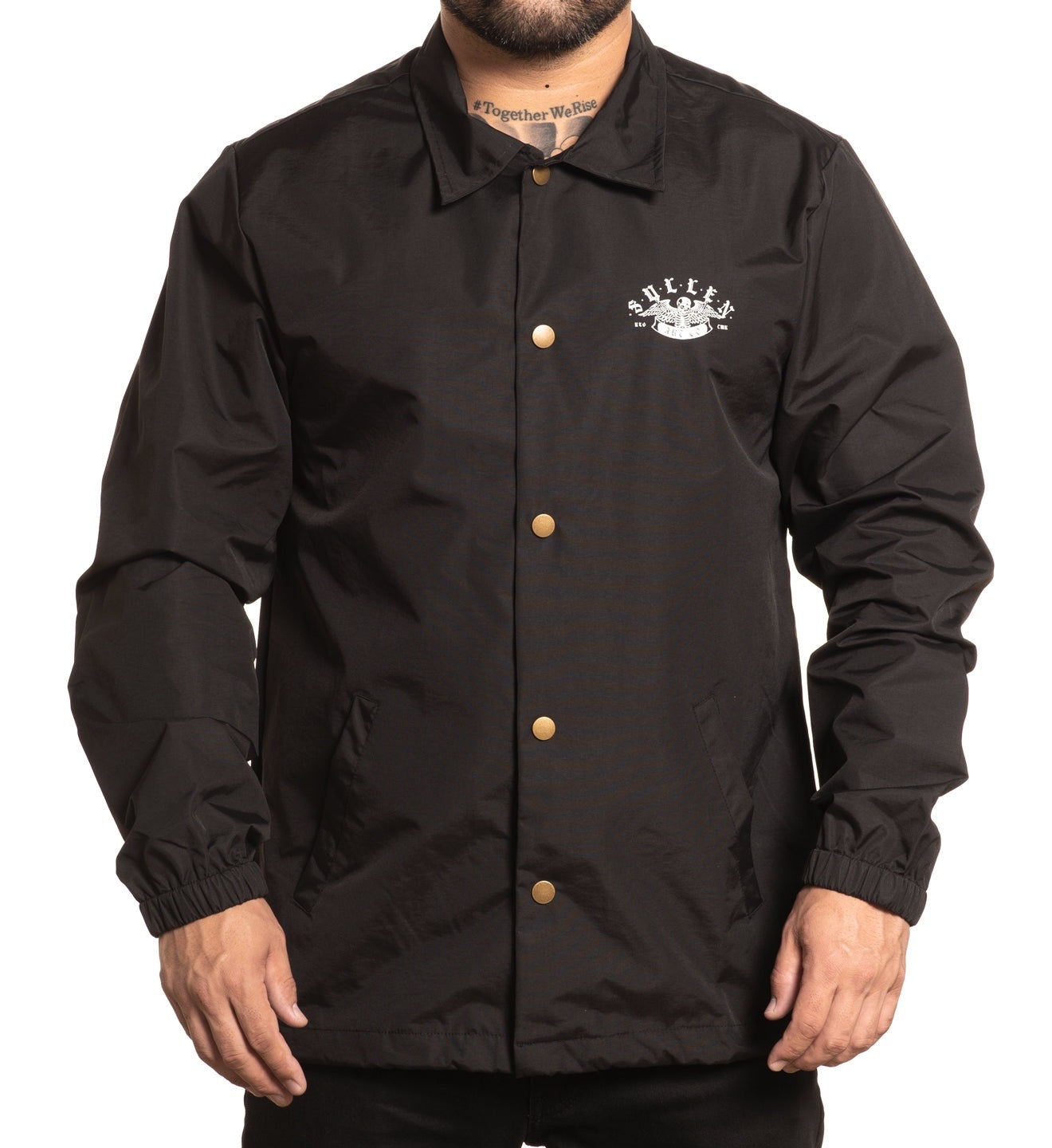 SULLEN CLOTHING ANGEL OF DEATH COACHES JACKET