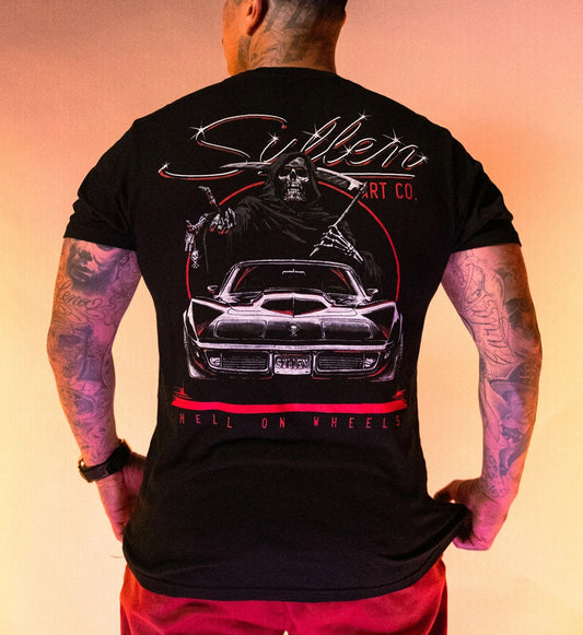 SULLEN CLOTHING STINGRAY JET BLACK PREMIUM T-SHIRT