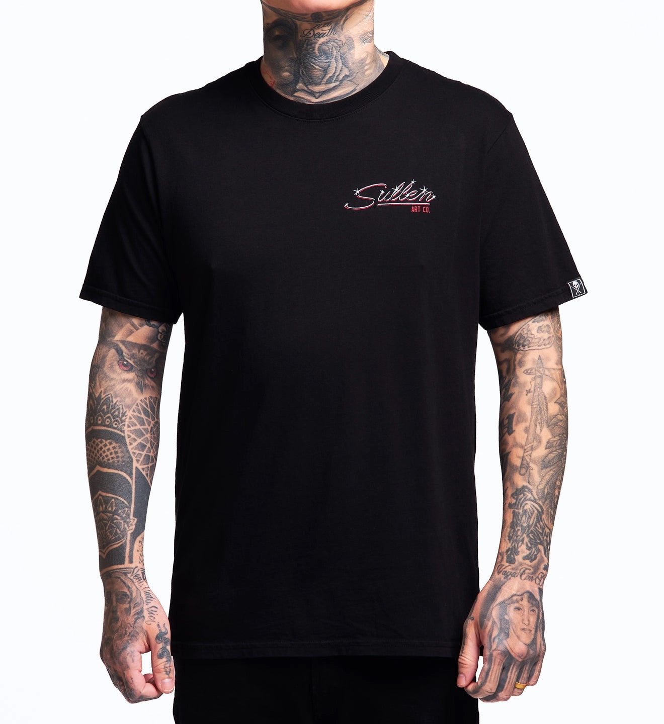 SULLEN CLOTHING STINGRAY JET BLACK PREMIUM T-SHIRT