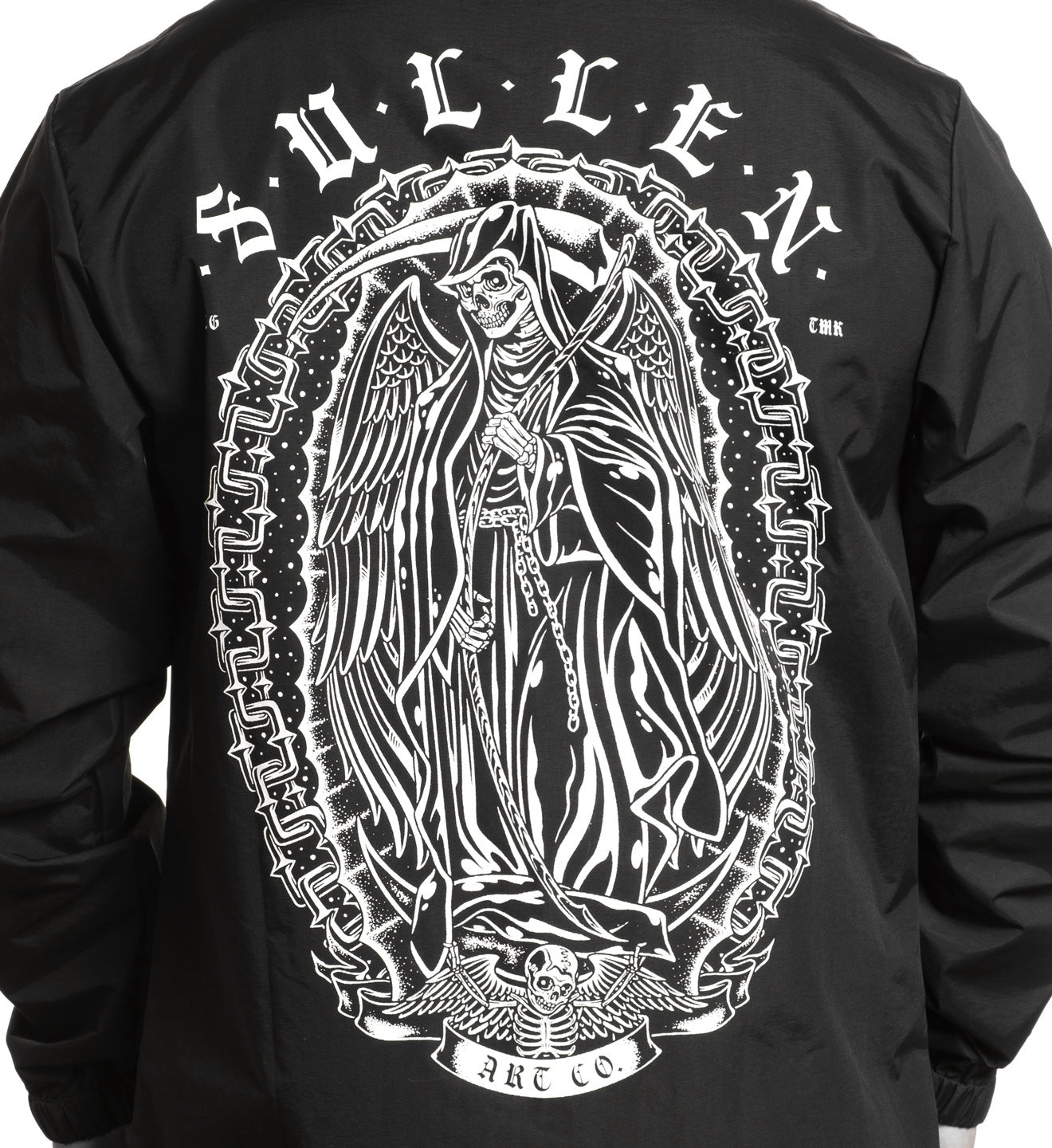 SULLEN CLOTHING ANGEL OF DEATH COACHES JACKET