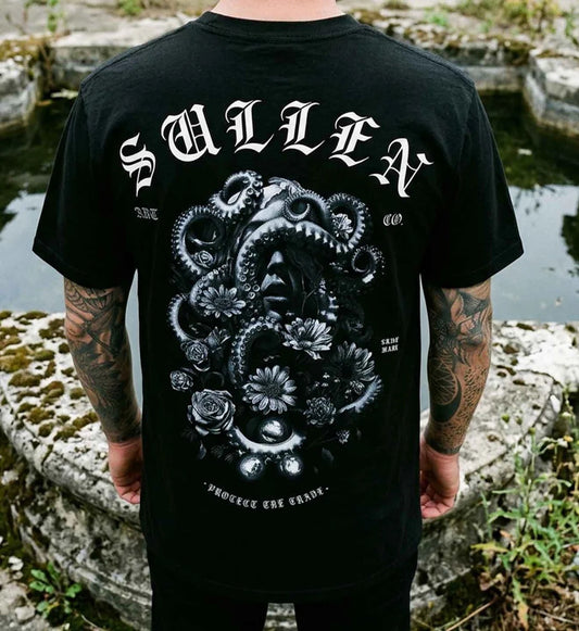SULLEN CLOTHING PULL ME UNDER JET BLACK PREMIUM T-SHIRT