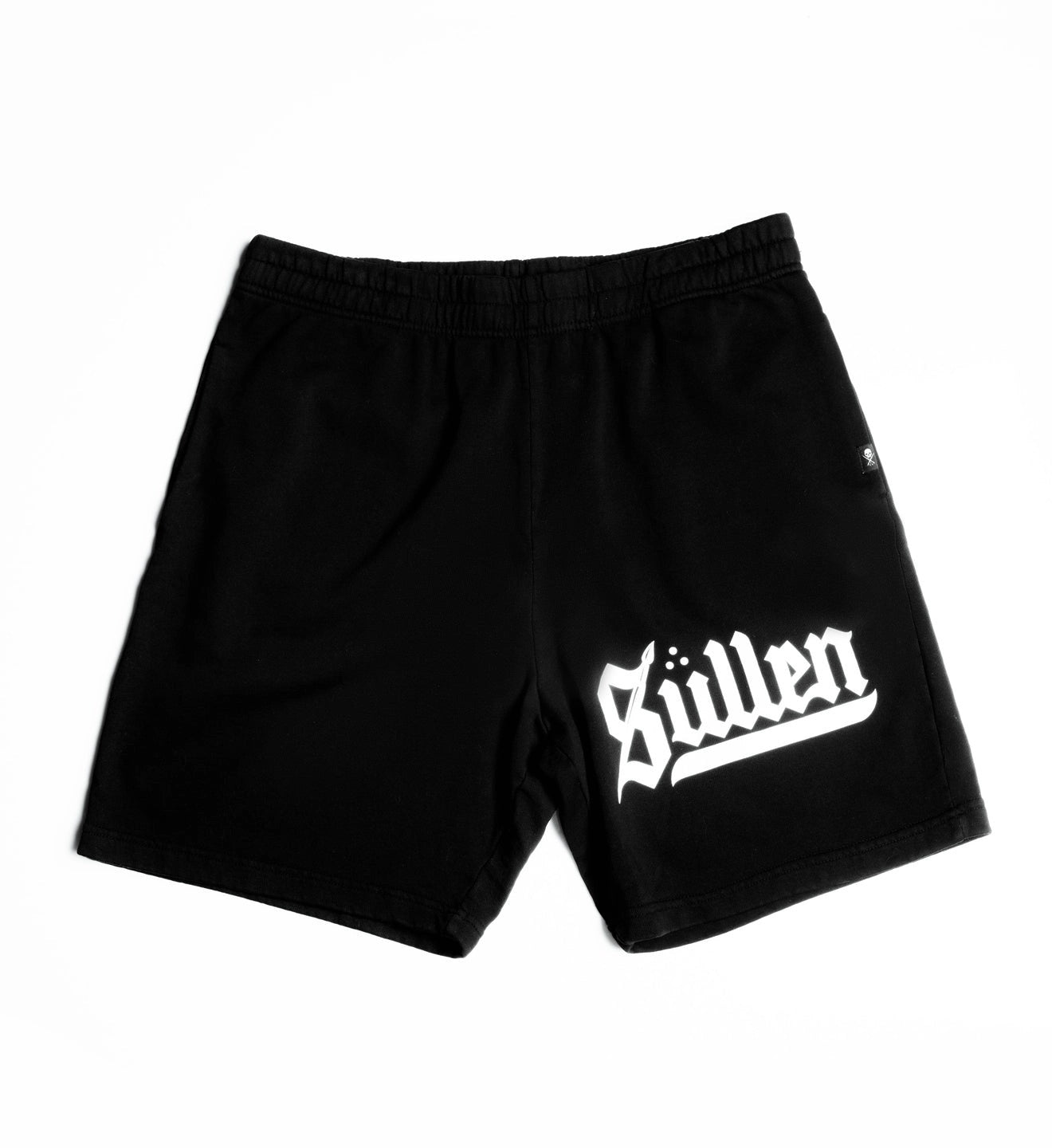 SULLEN CLOTHING LINCOLN BLACK SWEATSHORTS