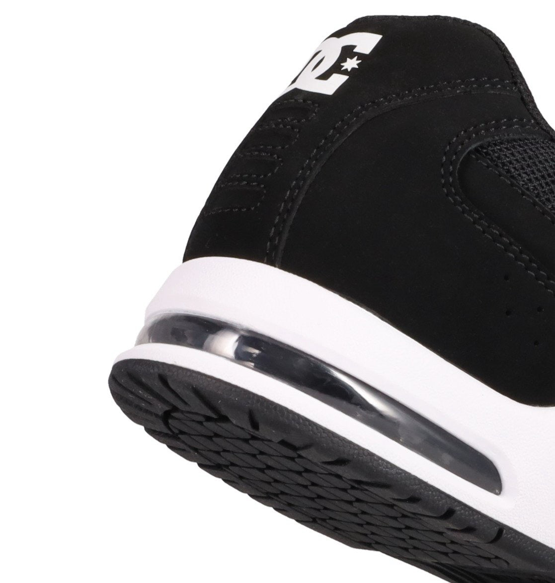 DC SHOES AT-2 BLACK WHITE TRAINERS