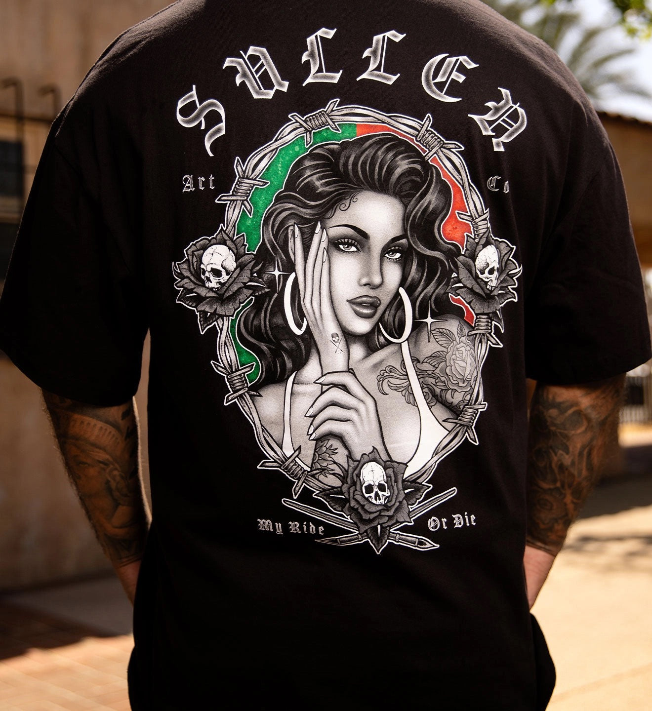 SULLEN CLOTHING MY RIDE OR DIE STANDARD T-SHIRT