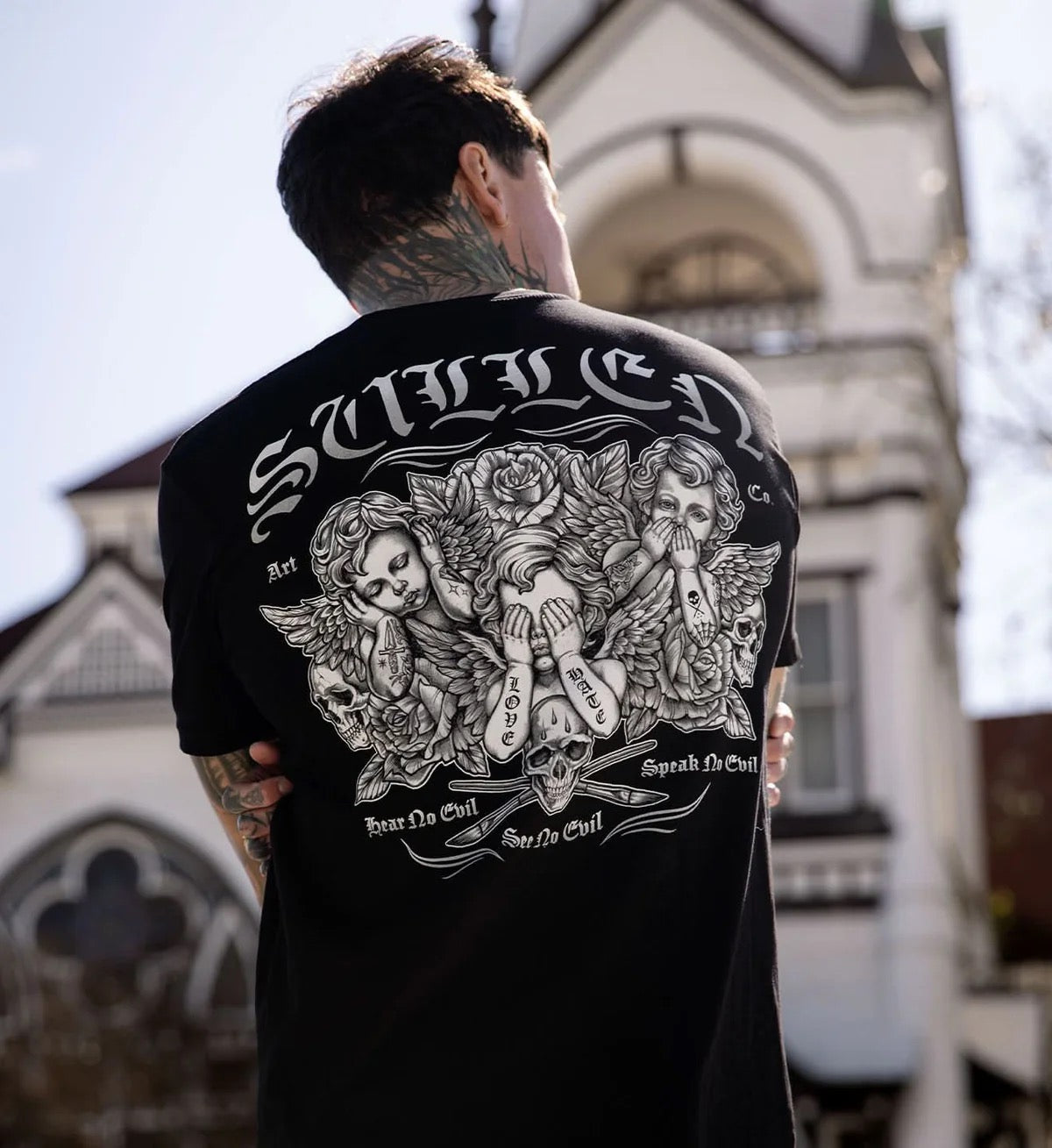 SULLEN CLOTHING SEE NO EVIL PREMIUM T-SHIRT
