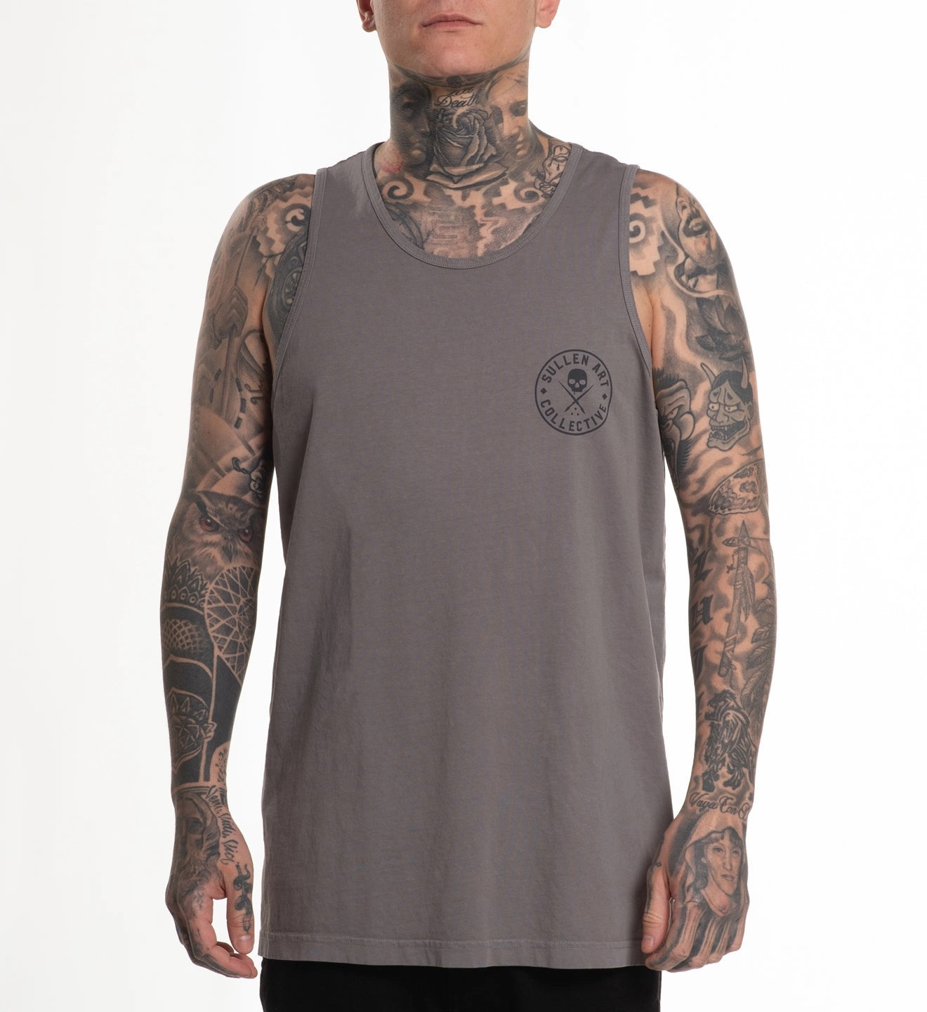SULLEN CLOTHING EVER TANK CITY SKYLINE GREY