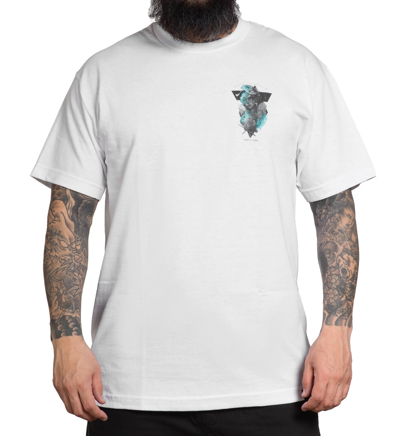 SULLEN CLOTHING ATTIC WHITE STANDARD T-SHIRT (XL)