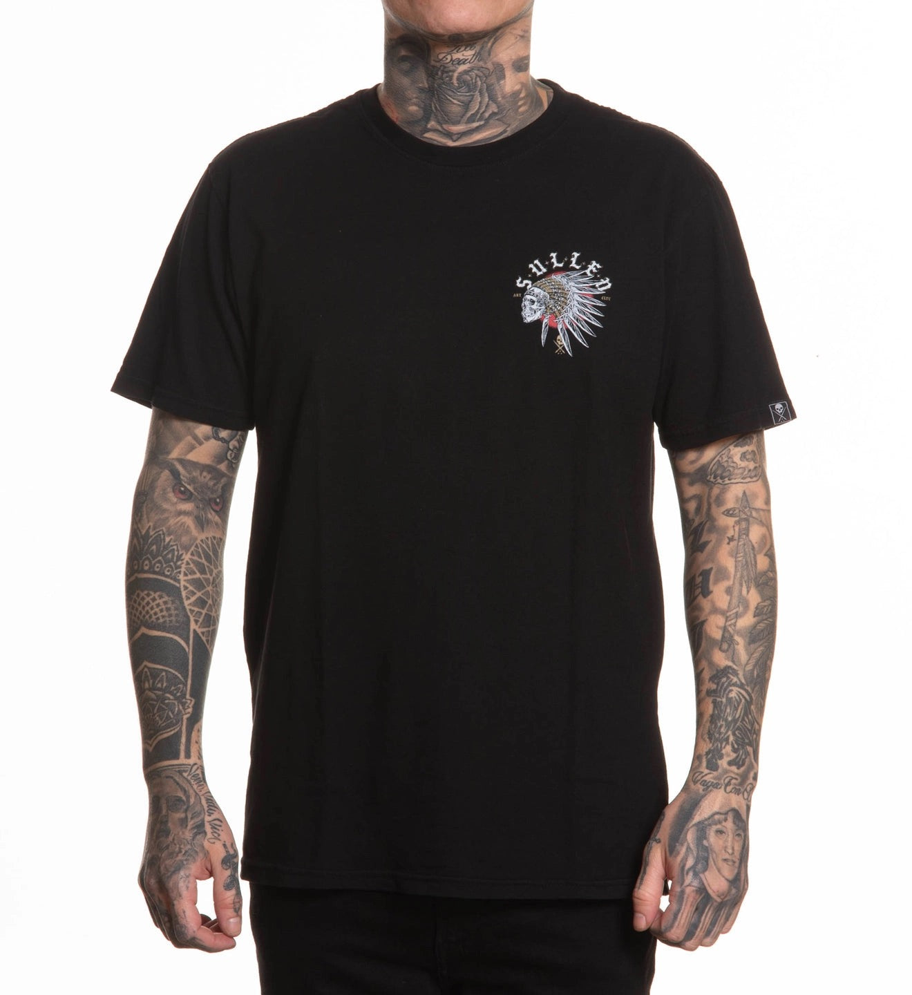 SULLEN CLOTHING ASCENDANT JET BLACK PREMIUM T-SHIRT