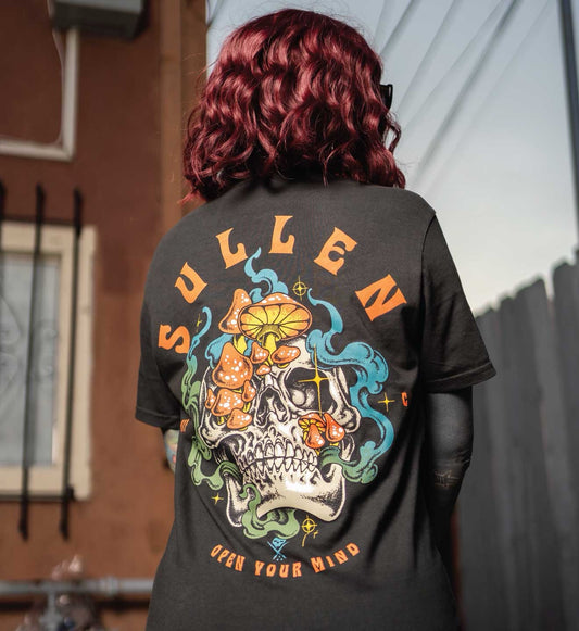 SULLEN CLOTHING OPEN YOUR MIND PREMIUM T-SHIRT