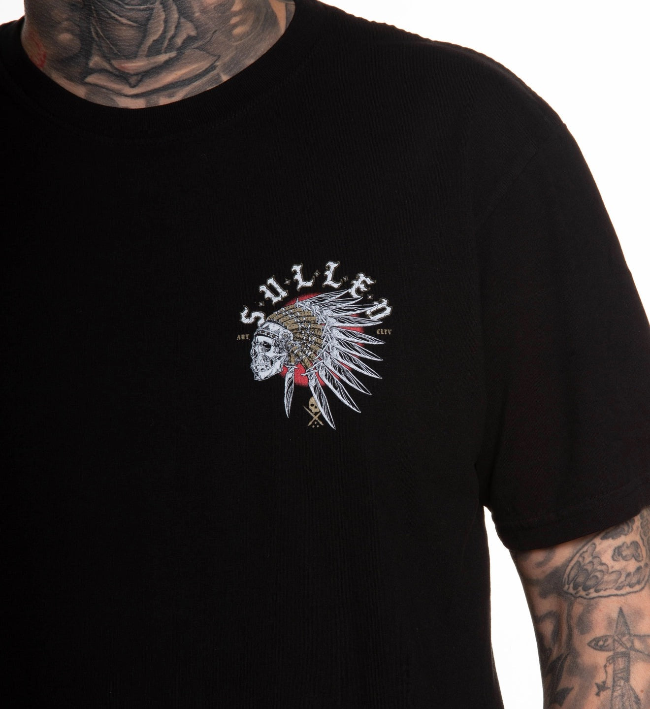 SULLEN CLOTHING ASCENDANT JET BLACK PREMIUM T-SHIRT