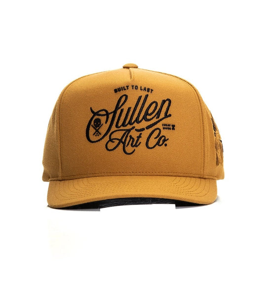 SULLEN CLOTHING STACK SCRIPT CAMEL YELLOW SNAPBACK CAP