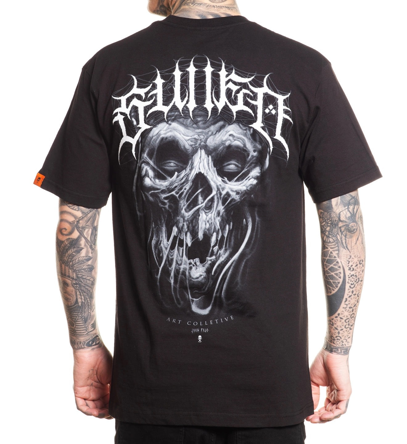 SULLEN CLOTHING JUAN PAJO STANDARD BLACK T-SHIRT
