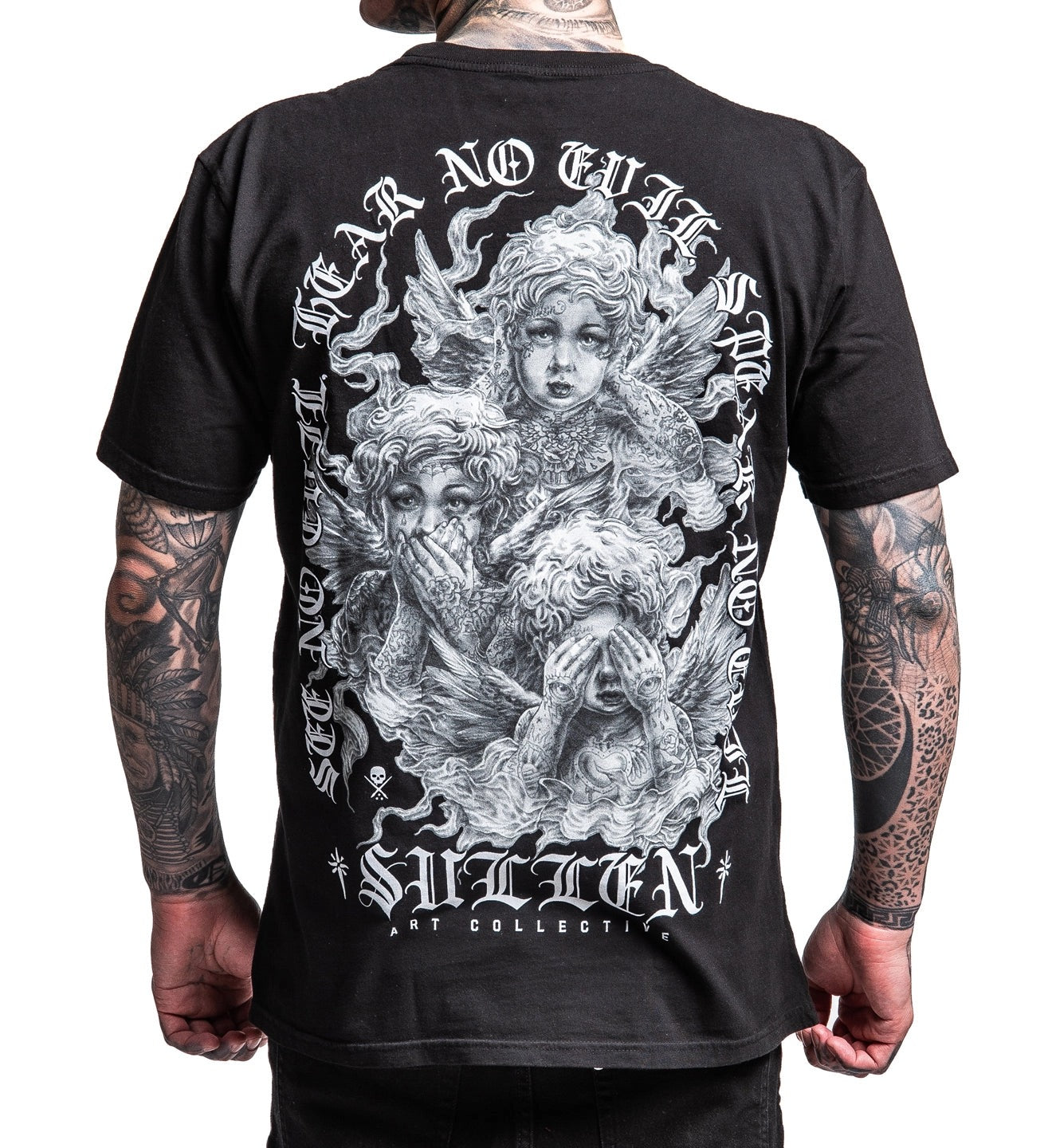SULLEN CLOTHING VIRTUE JET BLACK PREMIUM T-SHIRT