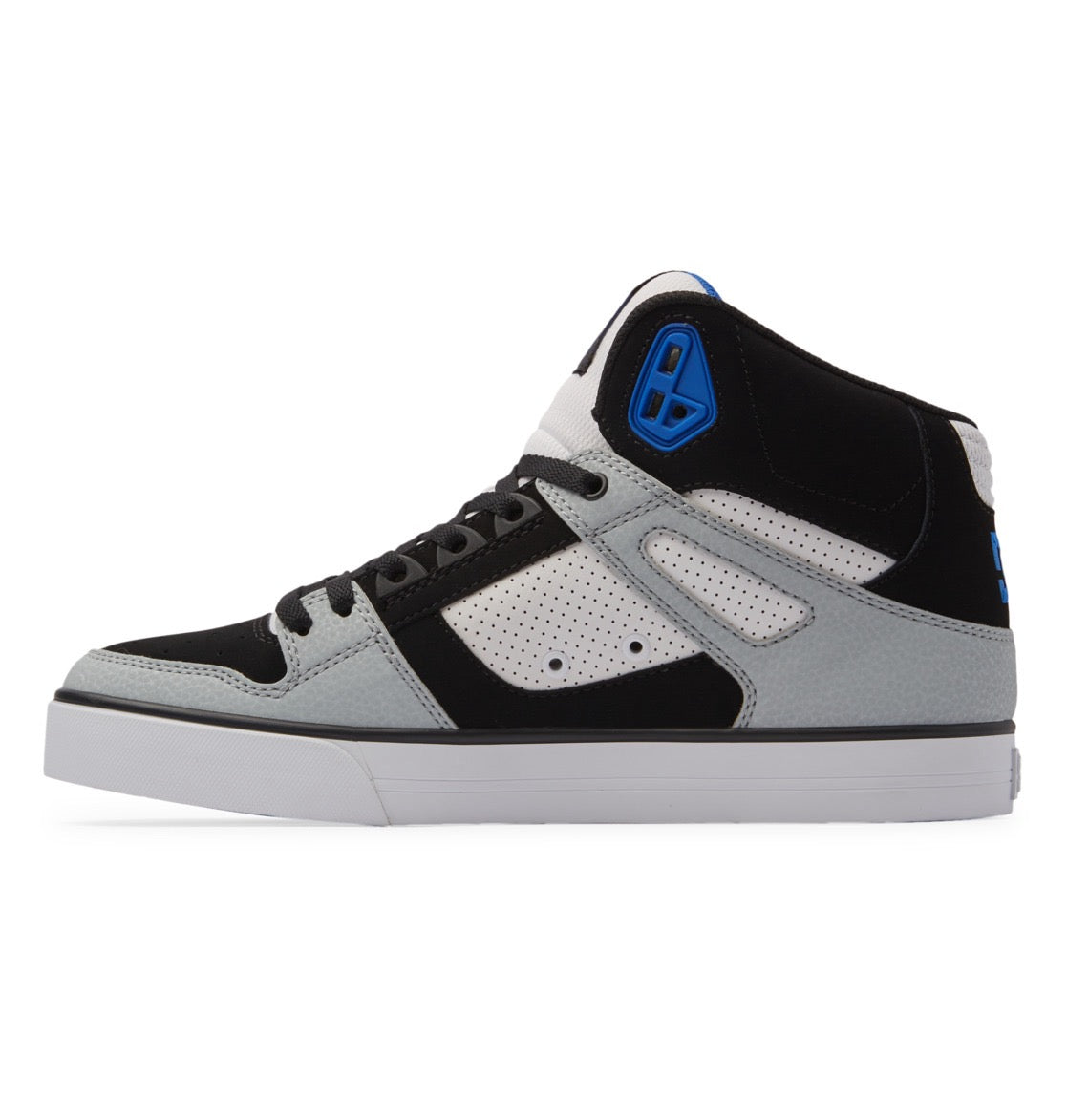 DC SHOES PURE HIGH TOP WC BLACK WHITE BLUE TRAINERS