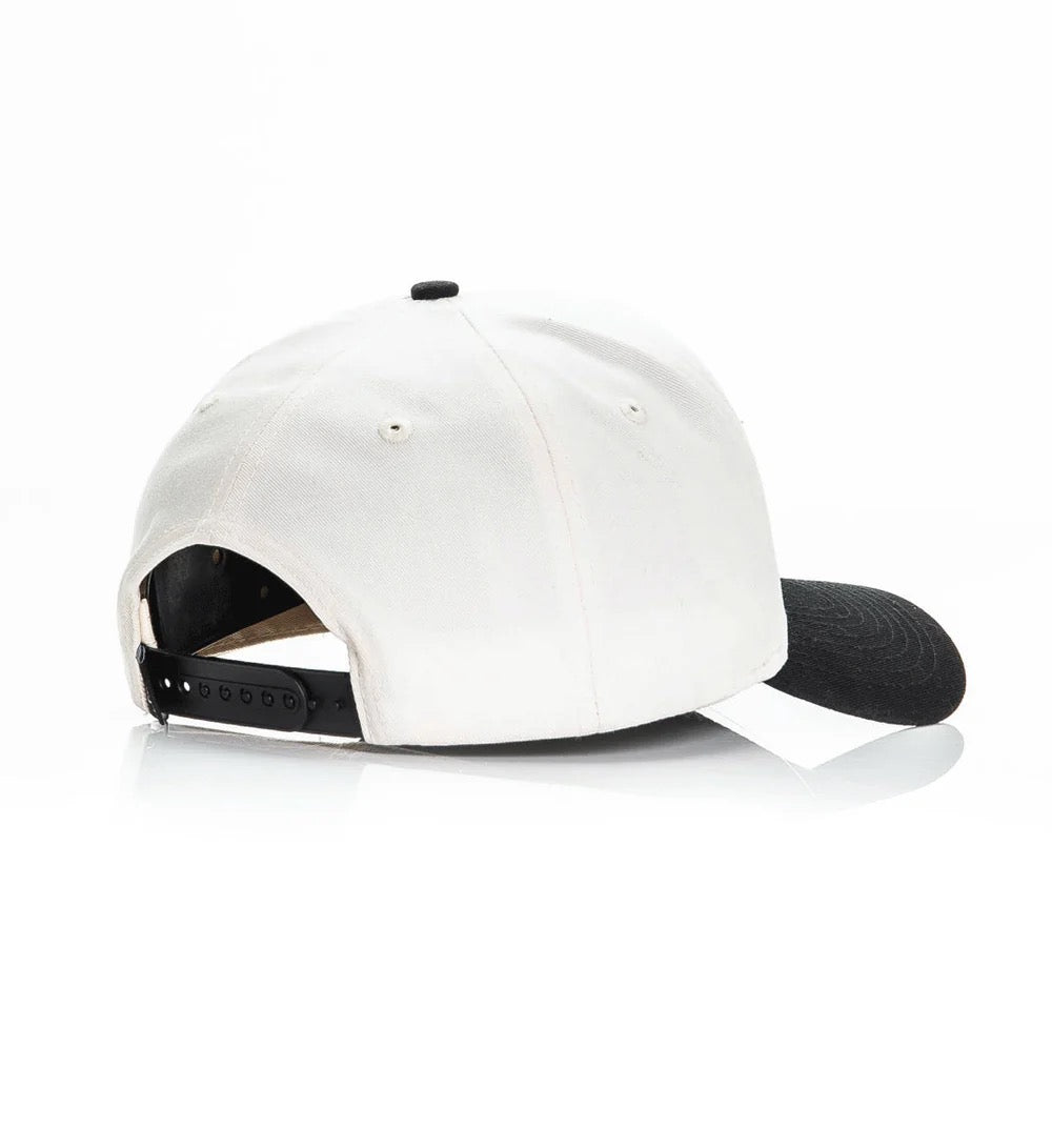 SULLEN CLOTHING MTS BRUSH WHITE & BLACK SNAPBACK CAP