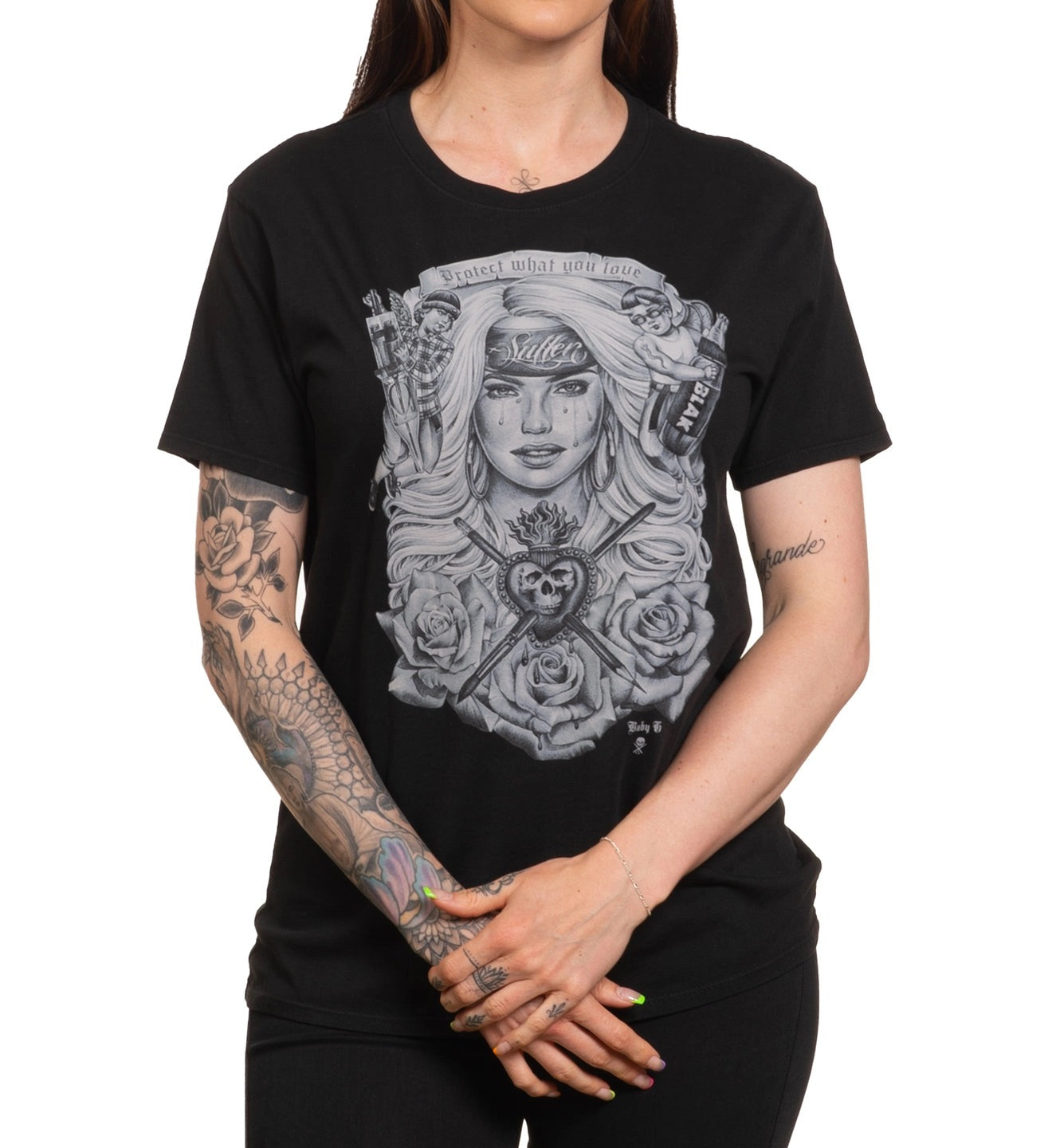 SULLEN CLOTHING BABY G LADIES T-SHIRT