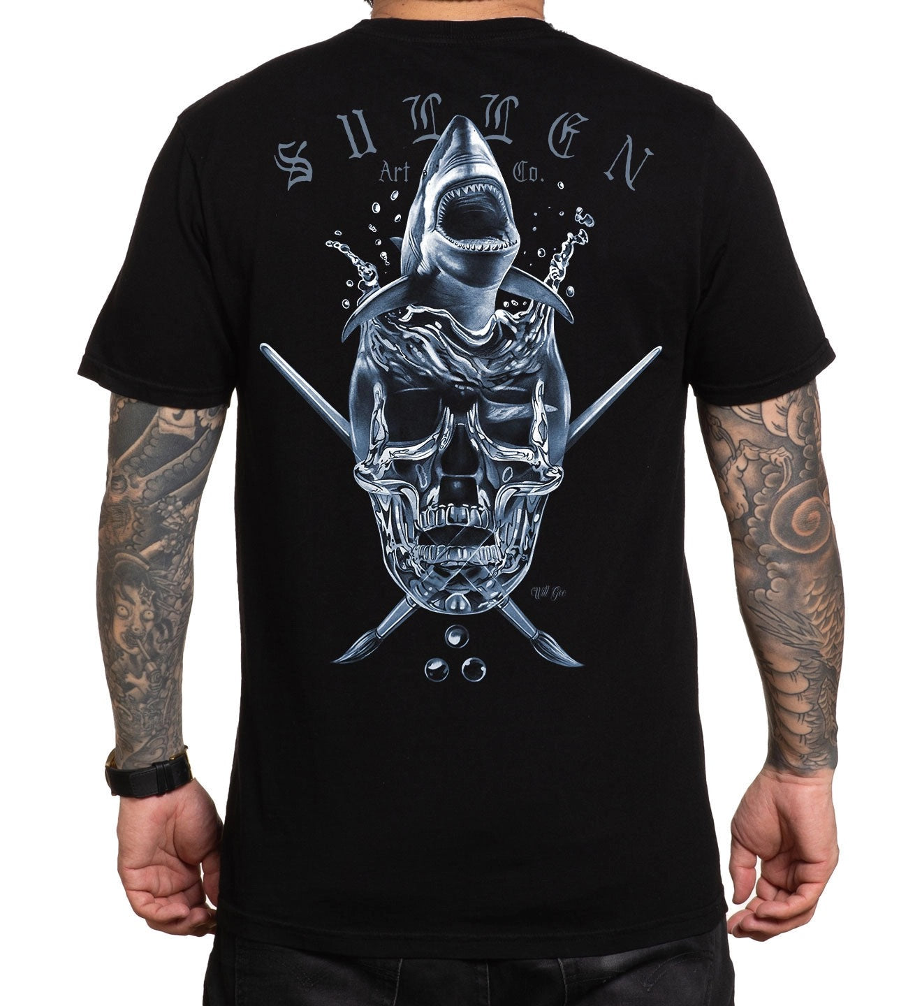 SULLEN CLOTHING ABIS BADGE PREMIUM T-SHIRT