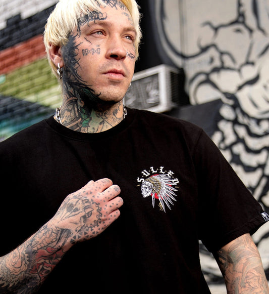 SULLEN CLOTHING ASCENDANT JET BLACK PREMIUM T-SHIRT